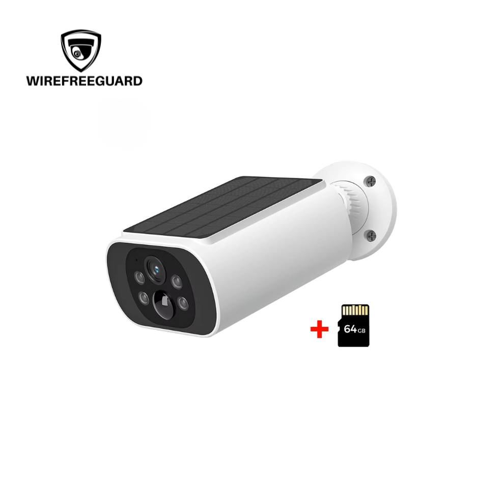 WIRE FREE GUARD 2.5K Solar WiFi Security Camera