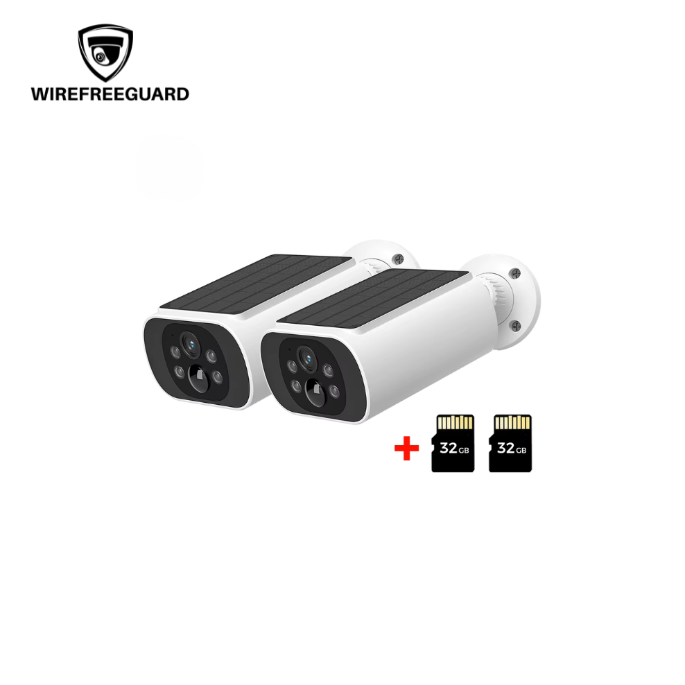 WIRE FREE GUARD 2.5K Solar WiFi Security Camera